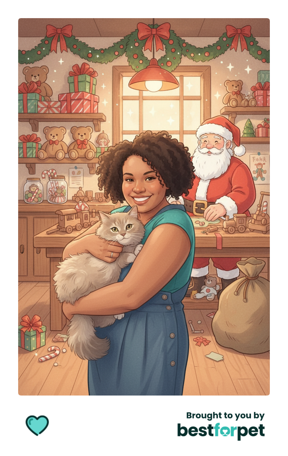 Christmas workshop polaroid