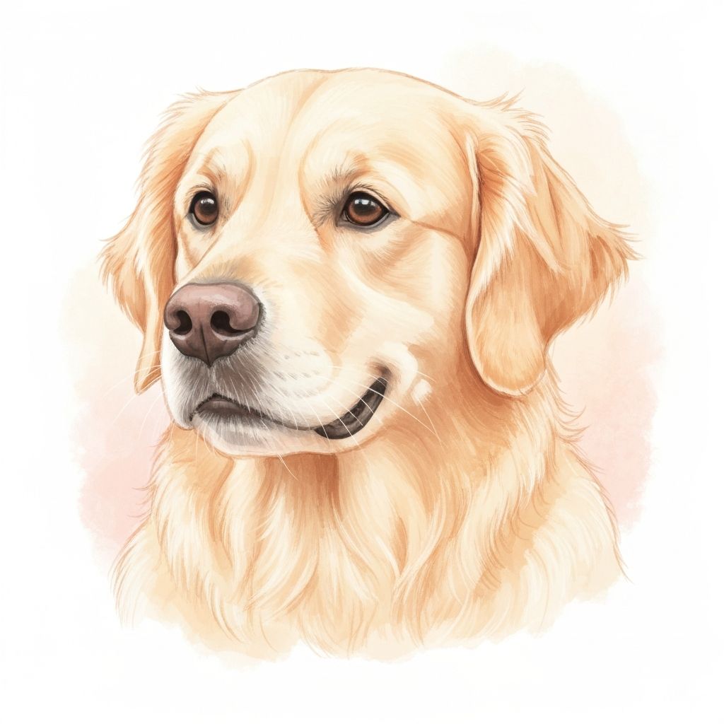 Soft illustration style example